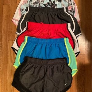Nike running shorts, size medium